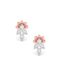 Twinkling Floral Charm Earrings