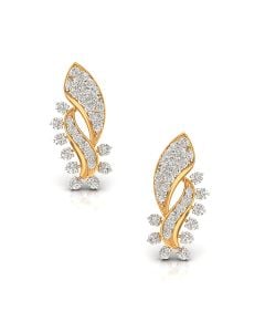 Diamond Glow Stud Diamond Earrings