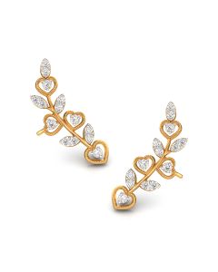 Sparkling Charm Diamond Earrings
