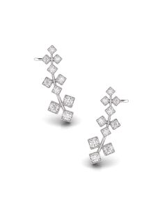 Charming Bloom Diamond Earrings