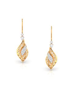 Luminous Diamonds Contemporary Earrings