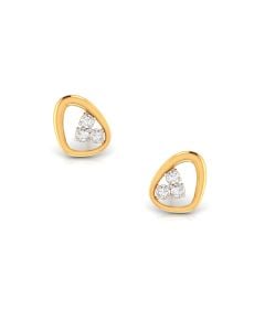 Twinkling Beauty Diamond Stud Earrings