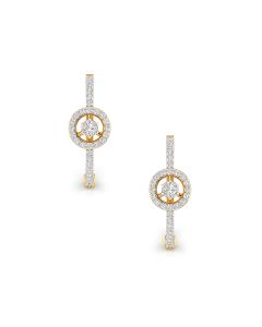 Glistening charm diamond studs