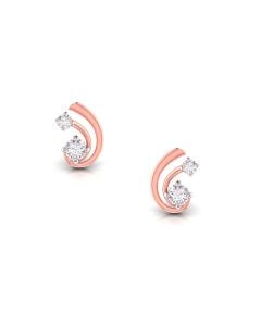 Contemporary & Cute Diamond Studs