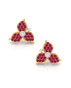 Mesmerizing Floral Stud Earrings