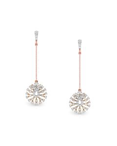 Sophisticated Rose Diamond Earrings