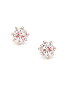 Sensational Sparkle Diamond and Pearl Studs