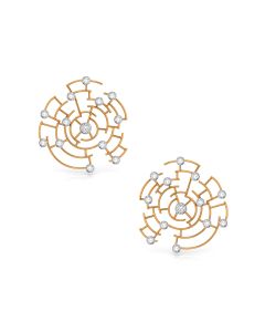 Statement Rose Diamond Studs