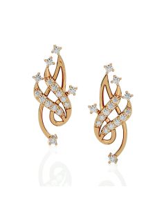 Sparkling Aura Diamond Studs