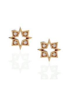 Ravishing Star Diamond Earrings