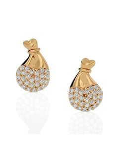 Glistening Art Diamond Studs