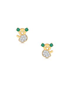 Cute Koala Diamond Studs