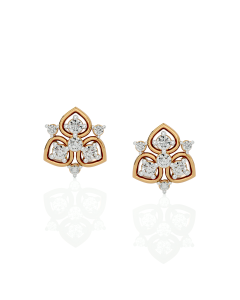 Clover Diamond Studs