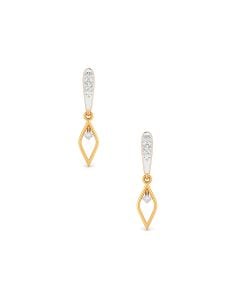 Diamond Shape Drop Earrings