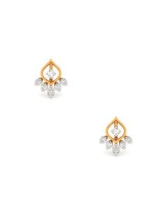 Elegant Marquise Diamond Cluster Earrings