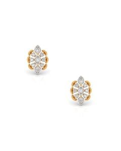 Elegant Circular Diamond Studs with Classic Appeal