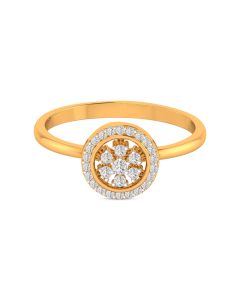 Circular Elegance Diamond Ring