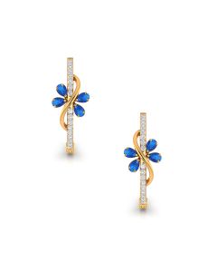 Elegant Sapphire Flower Baalis