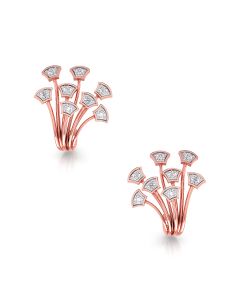 Glossy Bush Diamond Studs