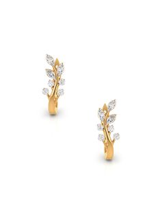 Grand Floral Vine Earrings