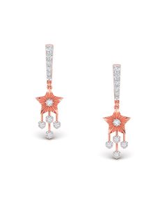 Star Light Diamond Earrings