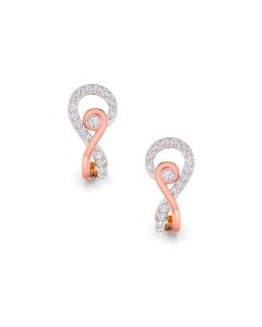 Eclectic Love Diamond Hoop Earrings