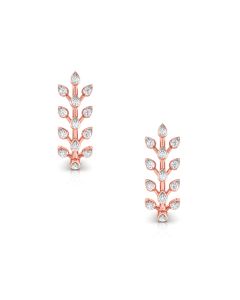 Charming Ferns Diamond Earrings
