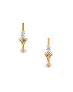 Ultimate Freedom Diamond Hoop Earrings