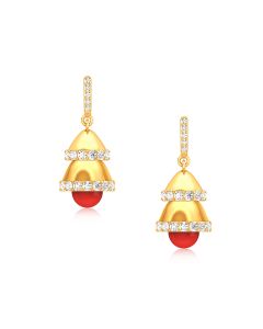 Magnificent Diamond Gold Earrings