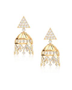 Admirable Diamond Gold Earrings