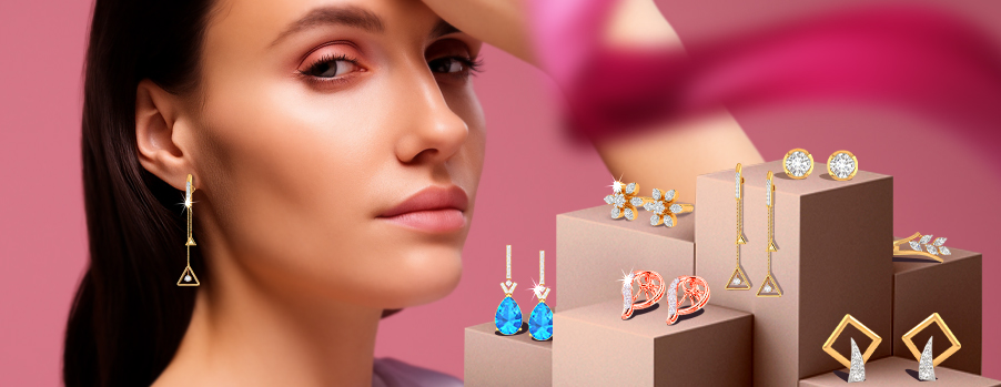 How to choose the right diamond earring size for your face shape? 